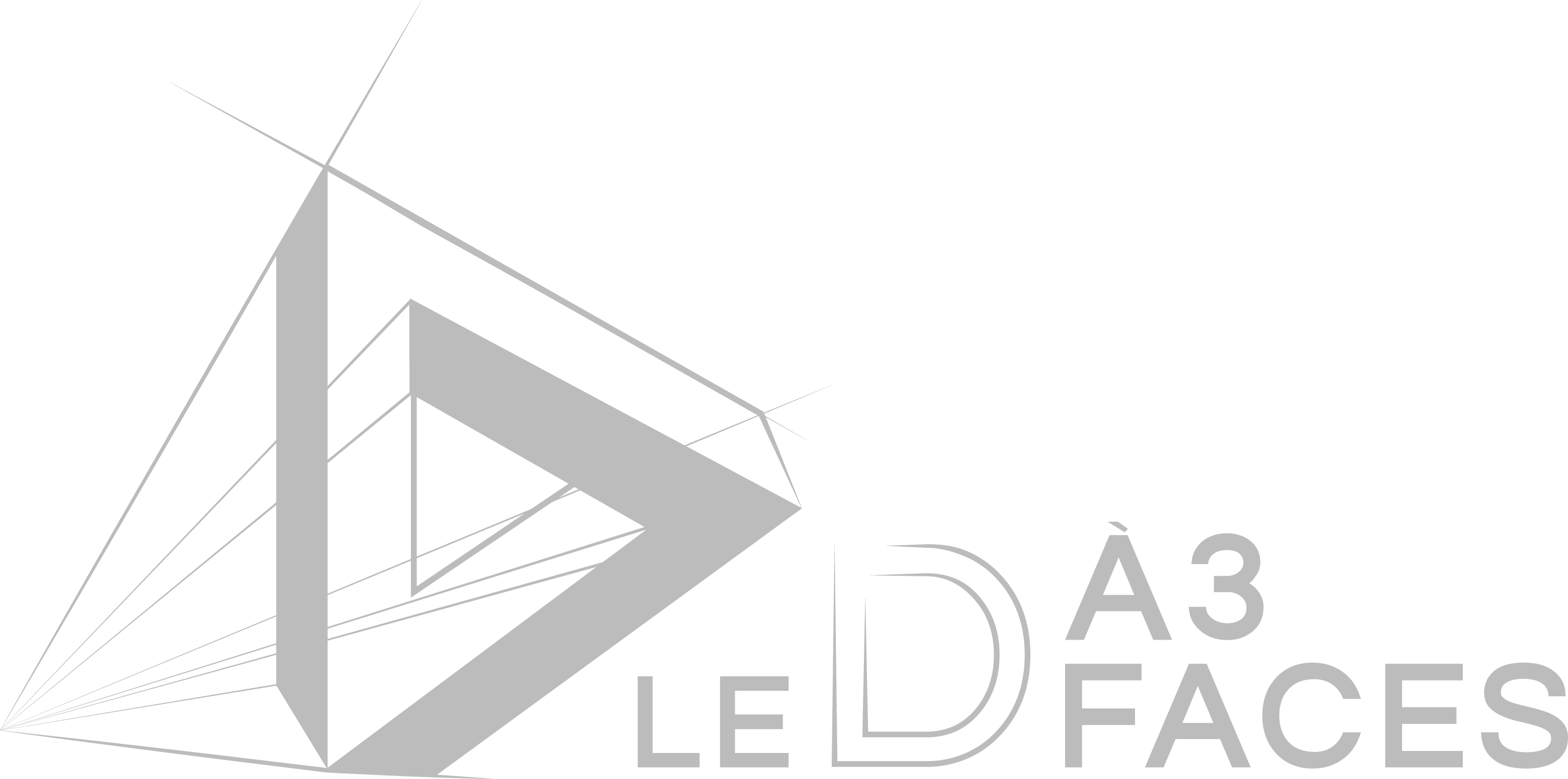 Logo de Le D à 3 Faces, architecte Les Sables d'Olonne